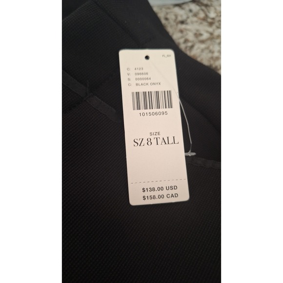 Anthropologie Maeve Knit  Flare Pants  Black size 8T - Picture 4 of 8